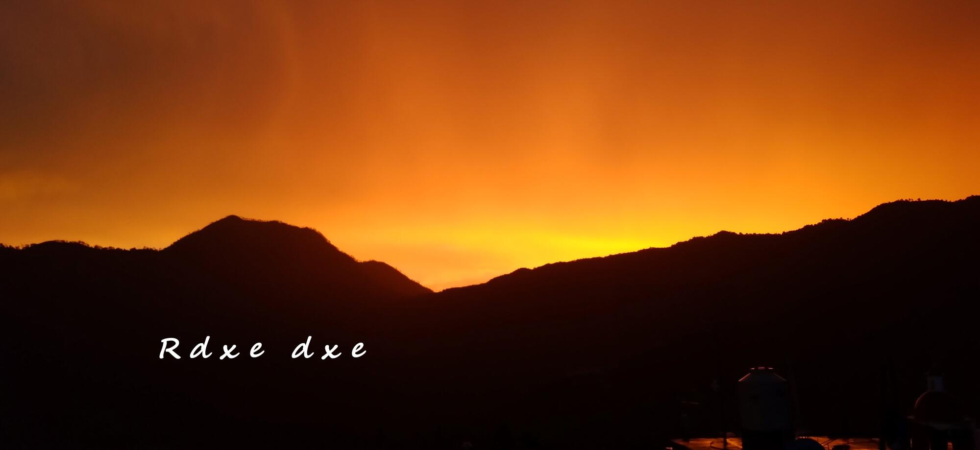 atardecer